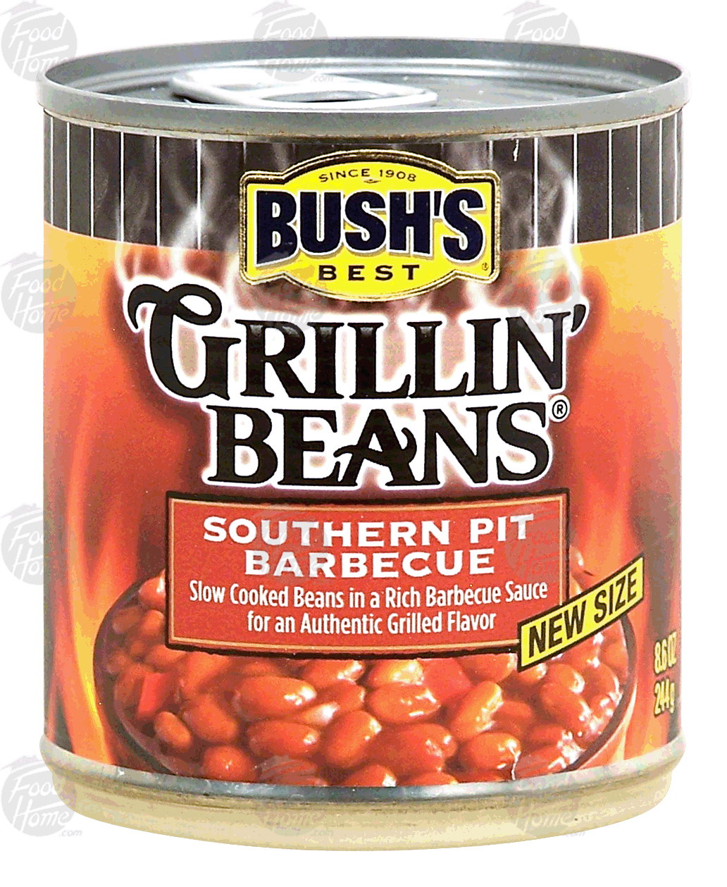 Bush's Best Grillin Beans southern pit barbecue baked beans Full-Size Picture